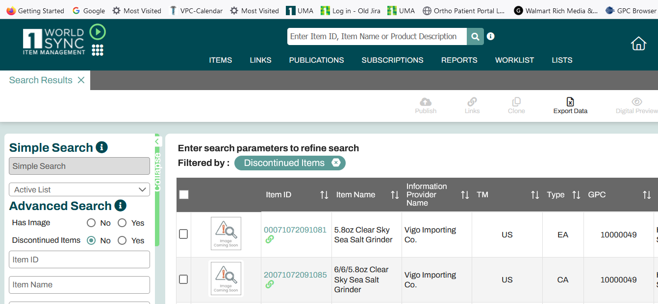 Solved: Possible Glitch with Search Bar - 1WorldSync Customer Community